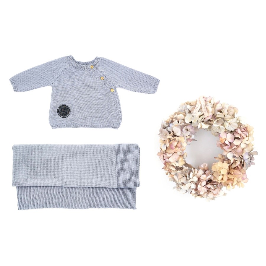 Trousseau Bebe Laine Layette Laine Made In France